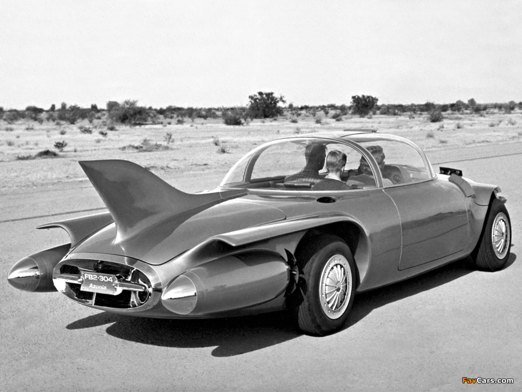 Images of GM Firebird II Concept Car 1956 (1024 x 768)