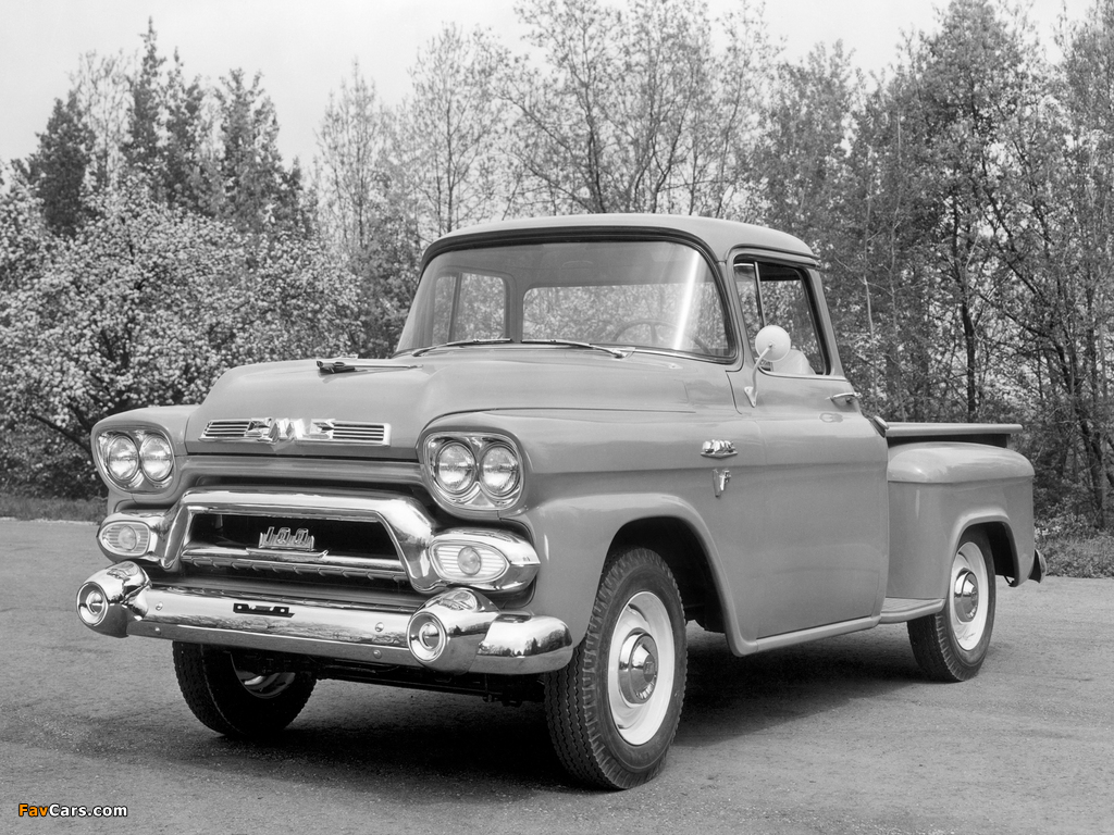 GMC S-100 Pickup 1958 photos (1024 x 768)