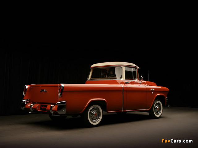 GMC S-100 Suburban Pickup 1955–56 images (640 x 480)