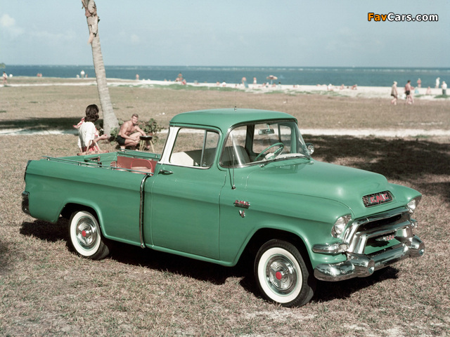GMC S-100 Suburban Pickup 1955–56 pictures (640 x 480)