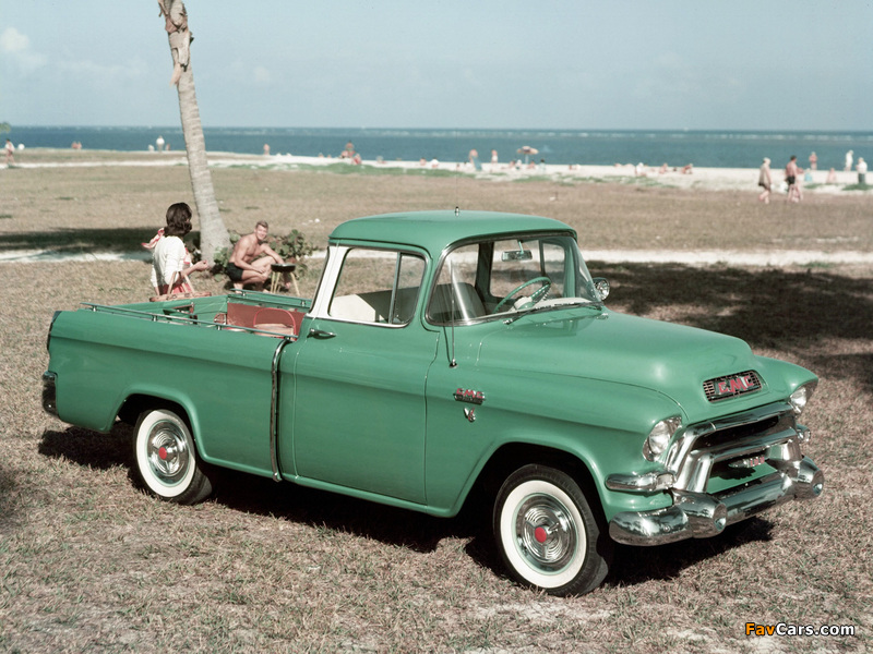 GMC S-100 Suburban Pickup 1955–56 pictures (800 x 600)