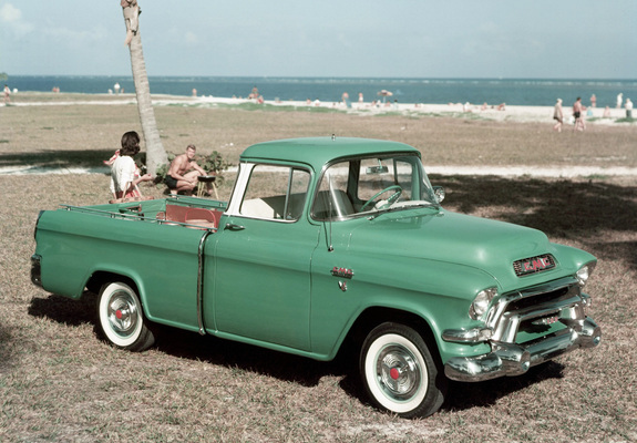 GMC S-100 Suburban Pickup 1955–56 pictures