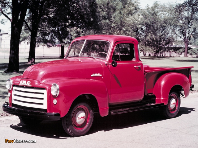 Images of GMC S-100 Pickup 1952 (640 x 480)