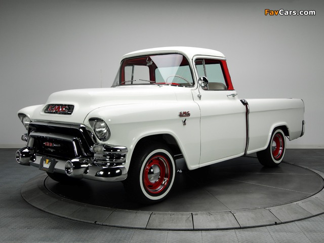 Images of GMC S-100 Suburban Pickup 1955–56 (640 x 480)