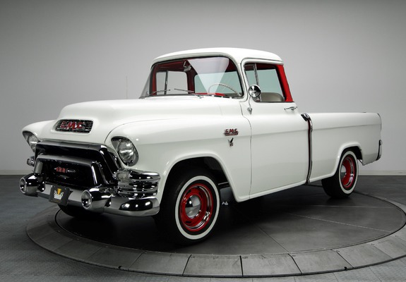 Images of GMC S-100 Suburban Pickup 1955–56