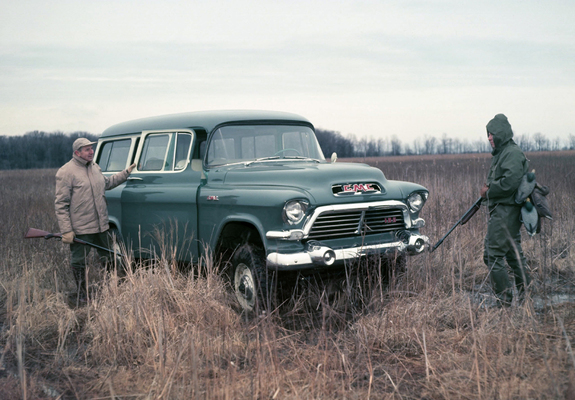 Images of GMC S-100 Suburban 1957