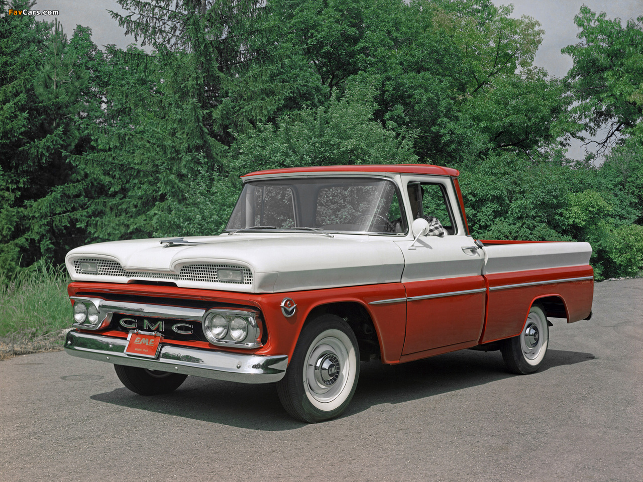 GMC 1000 ½-ton Wideside Pickup Truck 1960 images (1280 x 960)