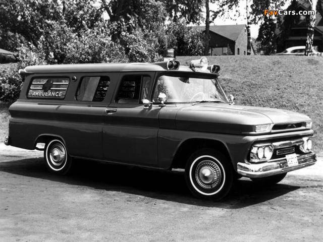 GMC 1001 Panel Ambulance Conversion 1962 images (640 x 480)