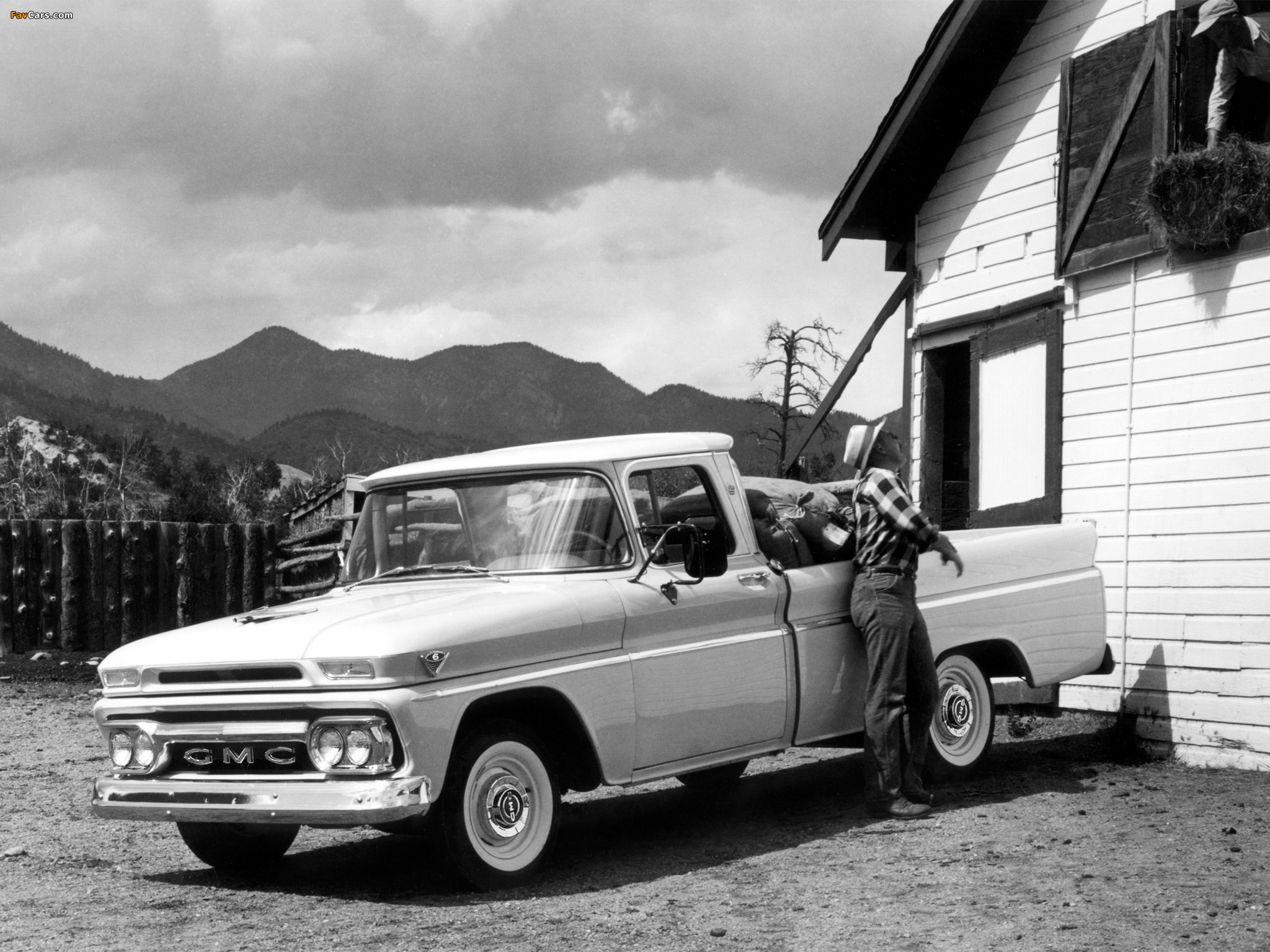 GMC 1000 Wideside Pickup Truck 1962 wallpapers (2048 x 1536)