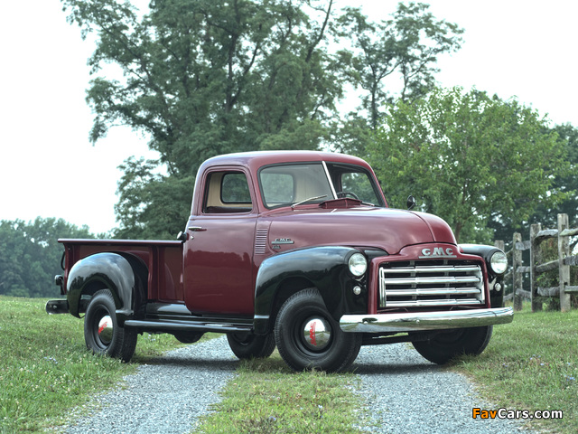 Photos of GMC 150 ¾-ton Pickup Truck 1949 (640 x 480)
