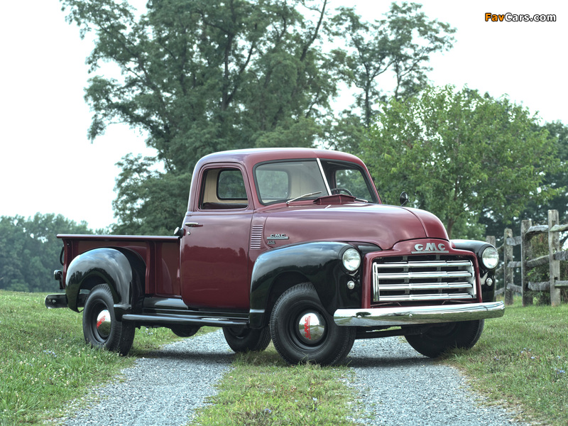 Photos of GMC 150 ¾-ton Pickup Truck 1949 (800 x 600)
