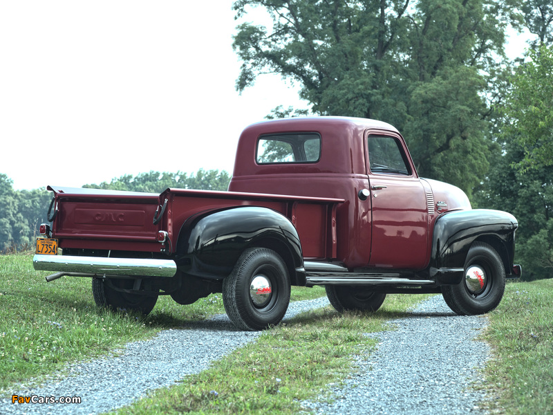 Photos of GMC 150 ¾-ton Pickup Truck 1949 (800 x 600)