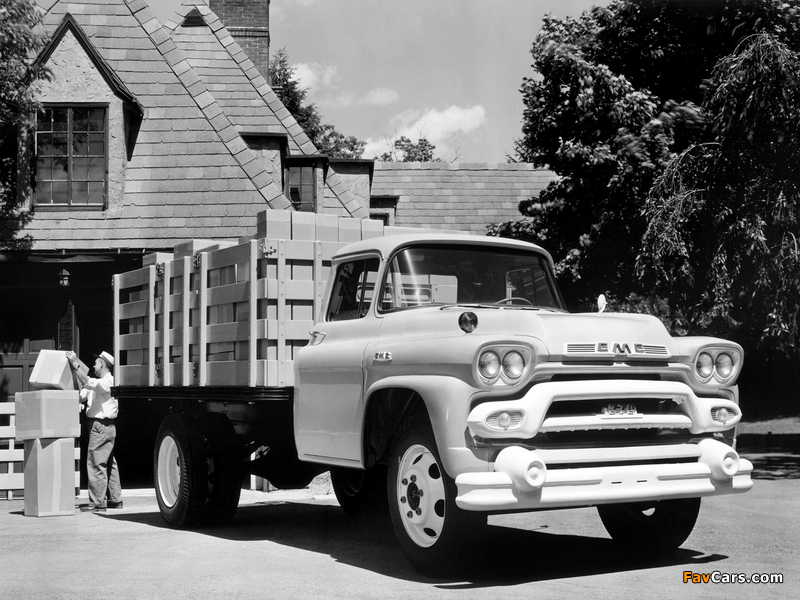 Photos of GMC 370 Stake Truck 1958 (800 x 600)