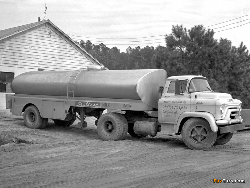 Photos of 1955–59 GMC F370 COE Tractor Truck (800 x 600)