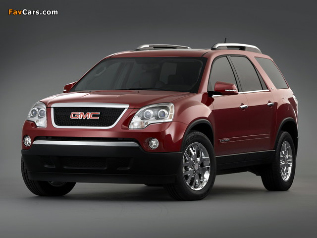 2007–12 GMC Acadia 2006–12 photos (640 x 480)