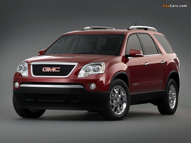 2007–12 GMC Acadia 2006–12 photos (800 x 600)