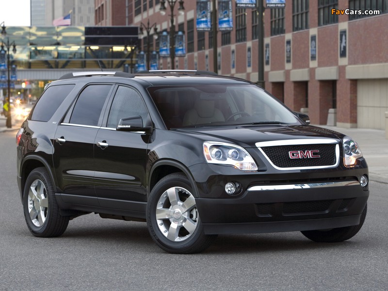 Photos of 2007–12 GMC Acadia 2006–12 (800 x 600)