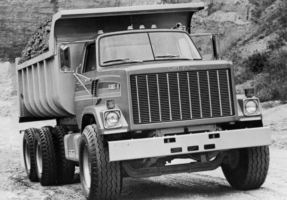 Pictures of GMC Brigadier Dump Truck 1978–88