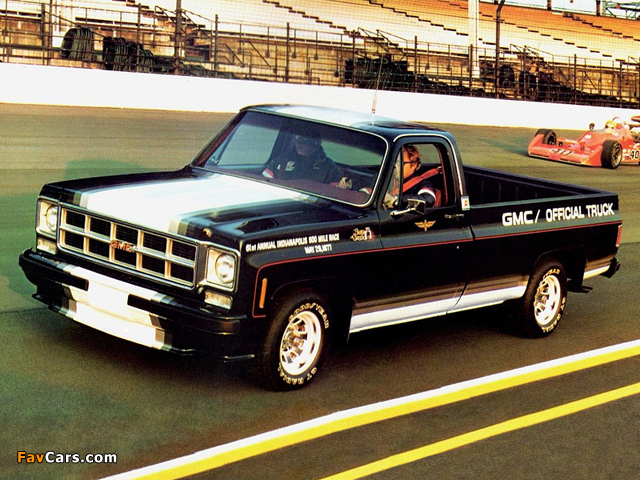 GMC Sierra Classic Indy 500 Wideside Limited Edition 1977 photos (640 x 480)