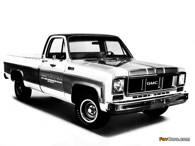 GMC C3500 Regular Cab Indy 500 Official Truck 1974 images (640 x 480)