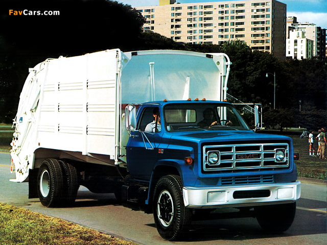 GMC C6000 Refuse Truck 1984 images (640 x 480)