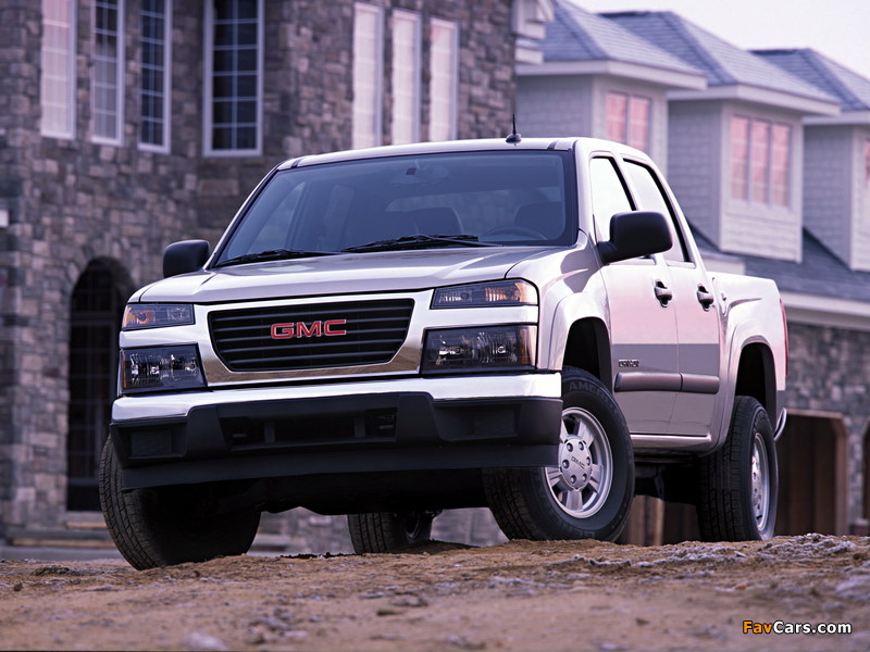 GMC Canyon Crew Cab 2003–12 images (800 x 600)