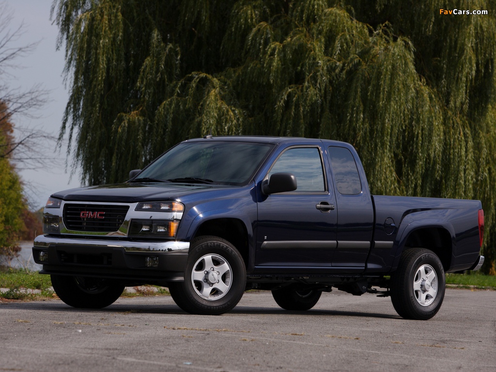 GMC Canyon Extended Cab 2003–12 pictures (1024 x 768)