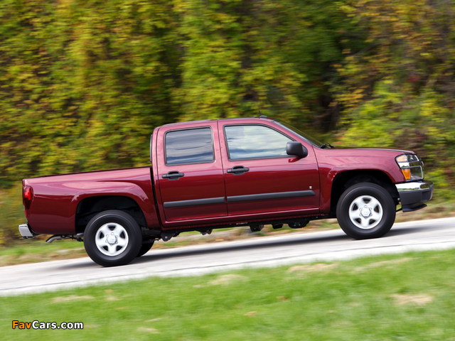 GMC Canyon Crew Cab 2003–12 pictures (640 x 480)