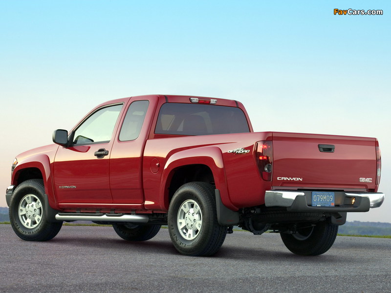 GMC Canyon Extended Cab 2003–12 wallpapers (800 x 600)