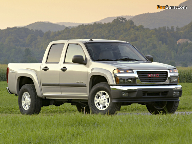 GMC Canyon Crew Cab 2004 pictures (640 x 480)
