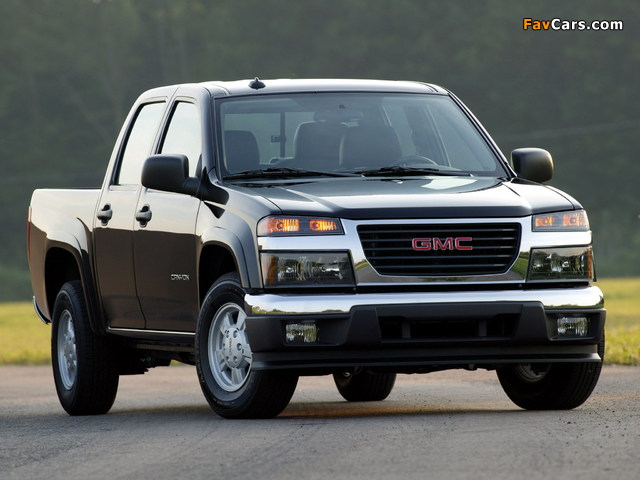 GMC Canyon Crew Cab 2004 wallpapers (640 x 480)
