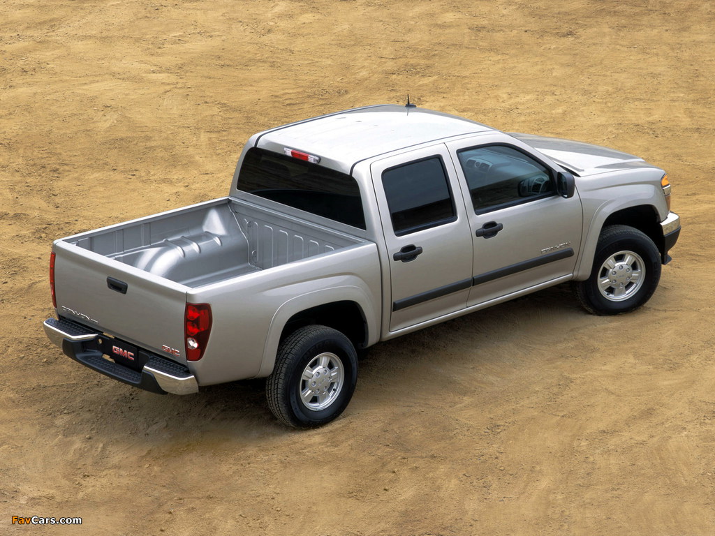 Images of GMC Canyon Crew Cab 2003–12 (1024 x 768)