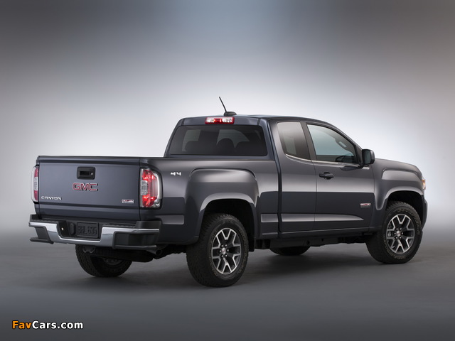 Images of GMC Canyon All Terrain Extended Cab 2014 (640 x 480)