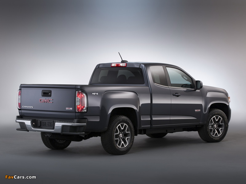Images of GMC Canyon All Terrain Extended Cab 2014 (800 x 600)