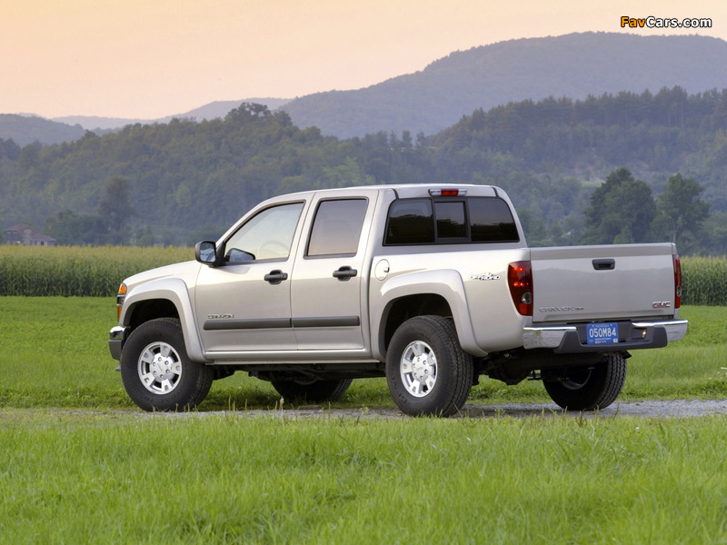 Pictures of GMC Canyon Crew Cab 2003–12 (800 x 600)