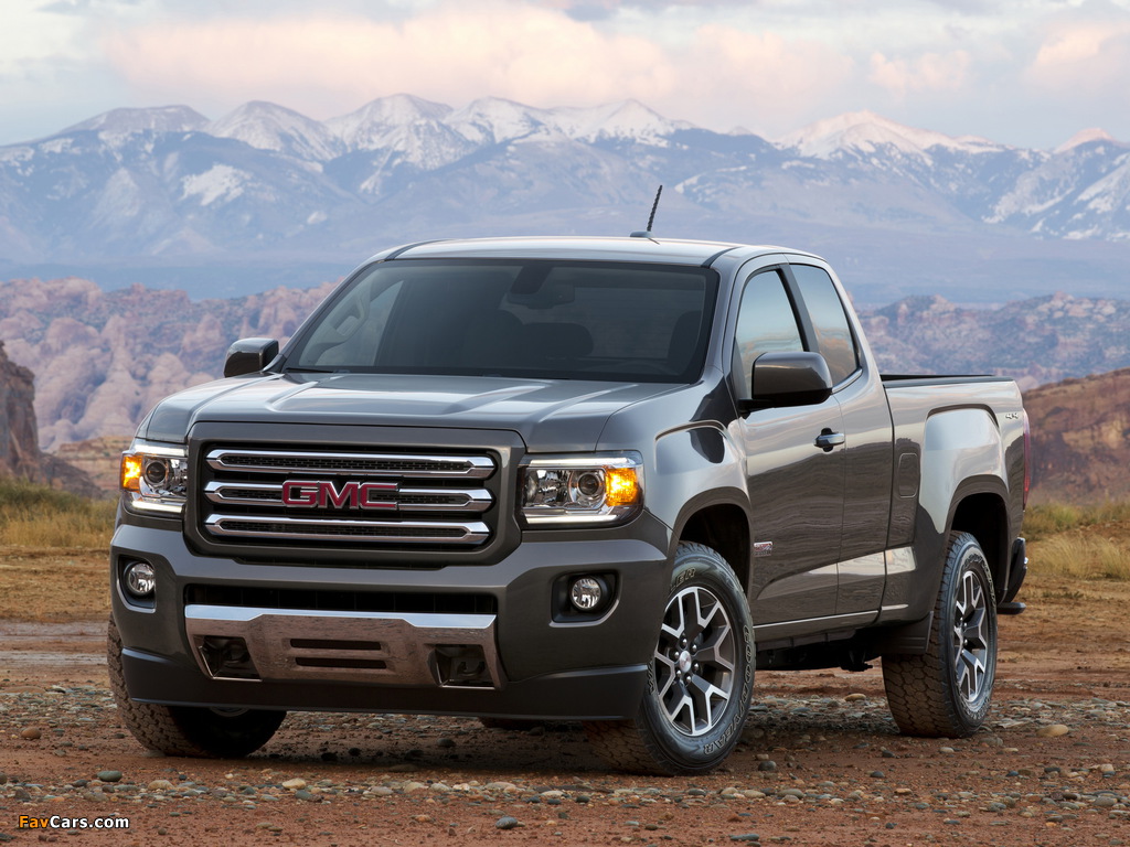 Pictures of GMC Canyon All Terrain Extended Cab 2014 (1024 x 768)