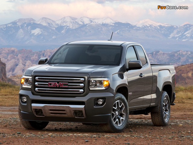 Pictures of GMC Canyon All Terrain Extended Cab 2014 (640 x 480)