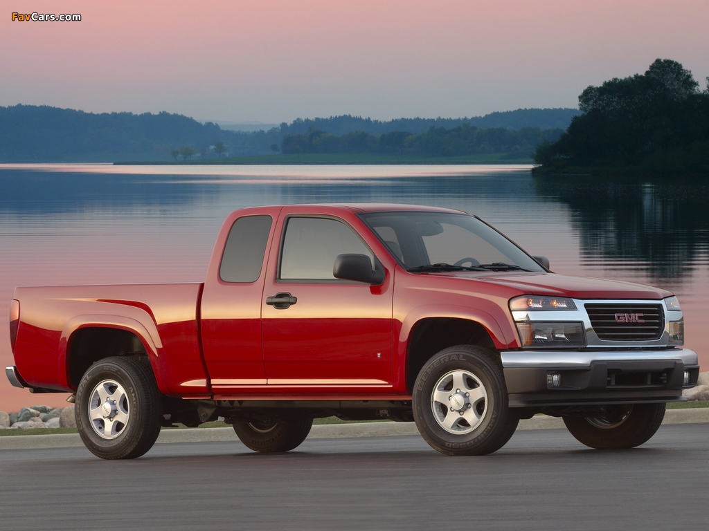 GMC Canyon Extended Cab 2003–12 wallpapers (1024 x 768)