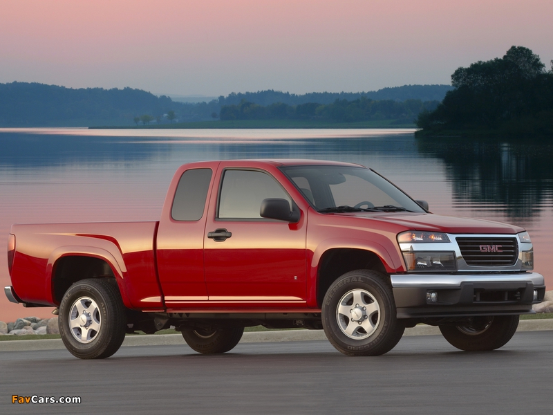 GMC Canyon Extended Cab 2003–12 wallpapers (800 x 600)