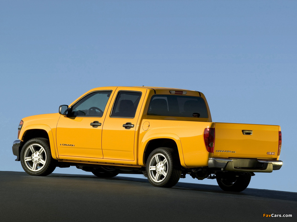 GMC Canyon Crew Cab Sport Suspension Package 2006 wallpapers (1024 x 768)