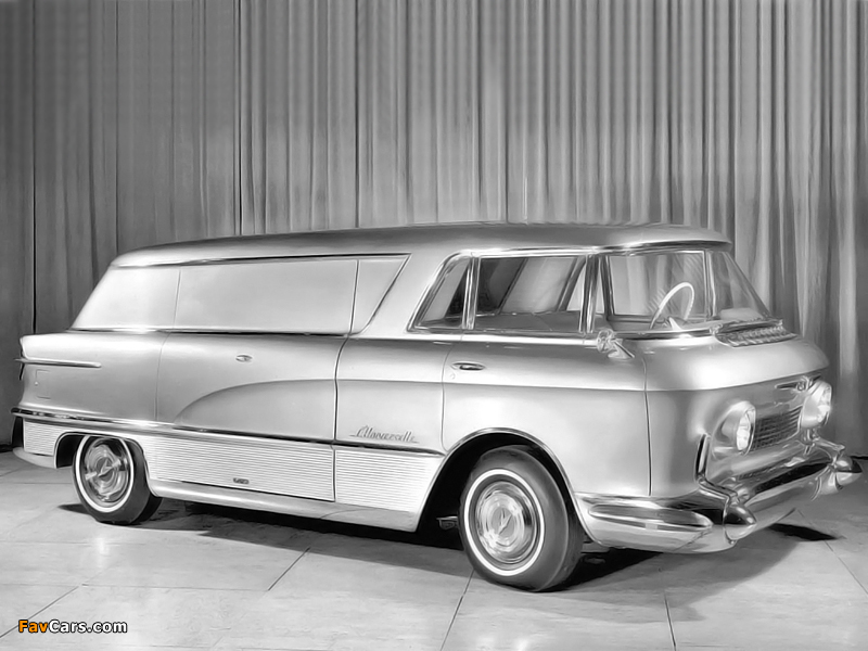 Photos of GMC LUniverselle Concept Truck 1955 (800 x 600)