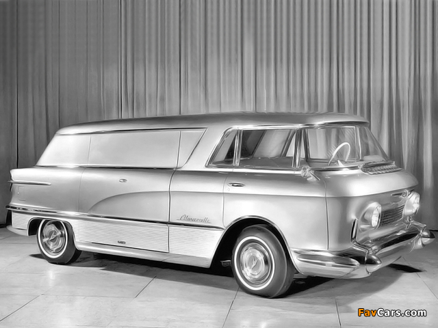 Photos of GMC LUniverselle Concept Truck 1955 (640 x 480)