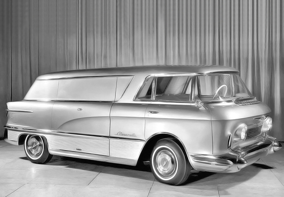 Photos of GMC LUniverselle Concept Truck 1955