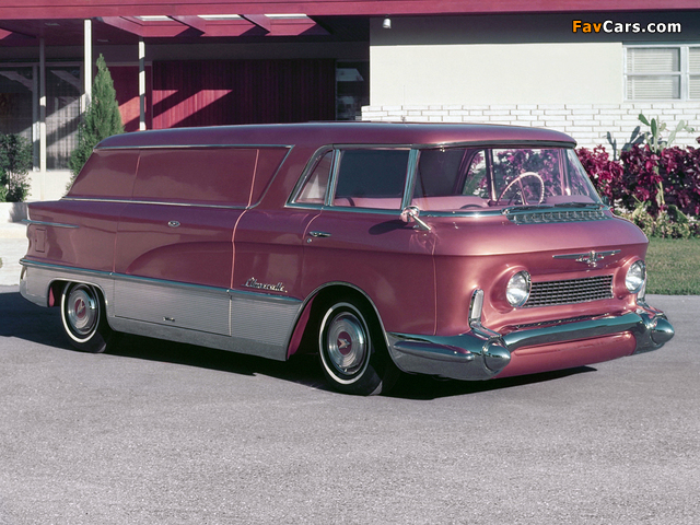 Pictures of GMC LUniverselle Concept Truck 1955 (640 x 480)