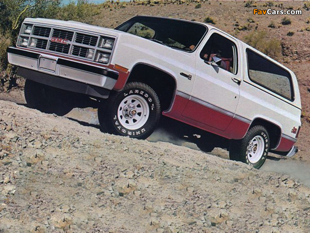 GMC Jimmy 1983–84 pictures (640 x 480)