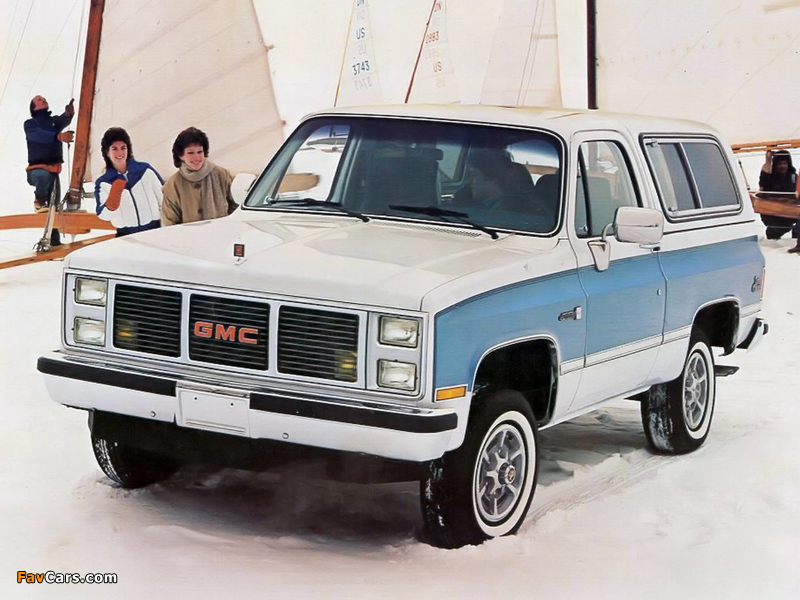 GMC K-Jimmy 1985–86 photos (800 x 600)