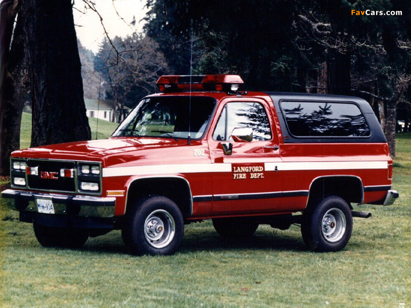 Photos of GMC K5 Jimmy Firetruck 1988–91 (800 x 600)