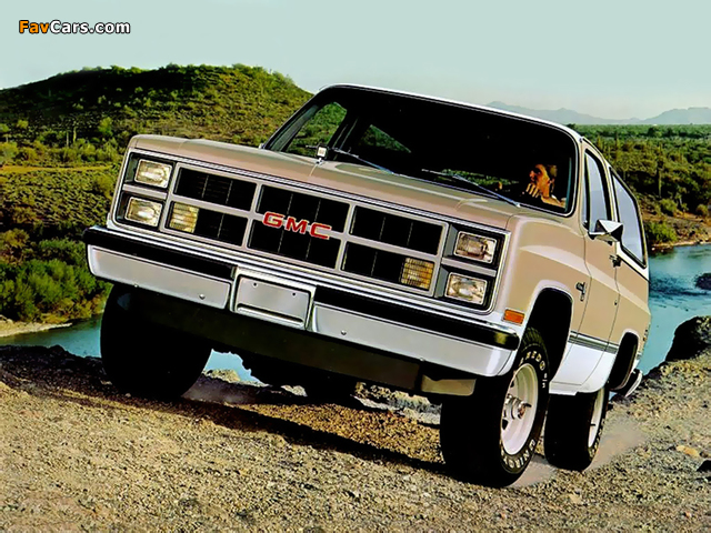 Pictures of GMC Jimmy 1983–84 (640 x 480)