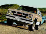 Pictures of GMC Jimmy 1983–84