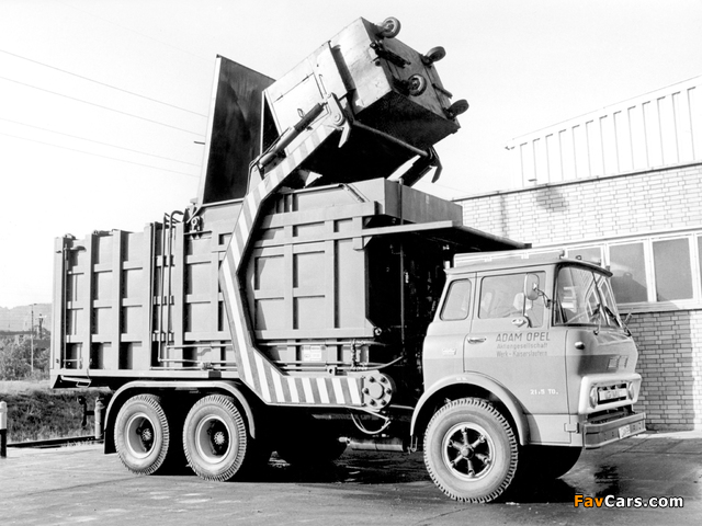 GMC L4000 6x2 Garbage Truck 1964 images (640 x 480)